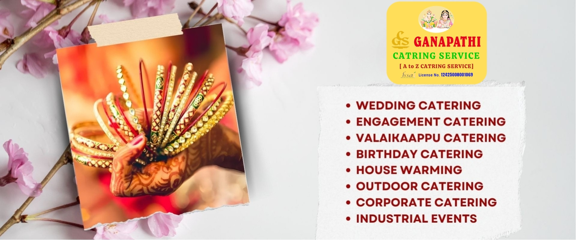 RP Ganapathi Catering Service Chennai